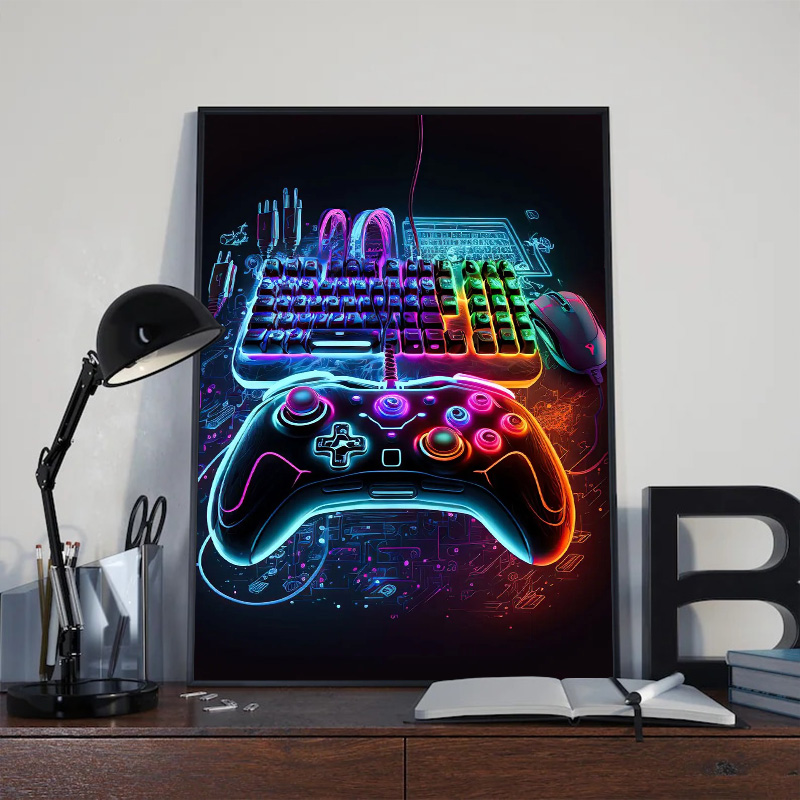 Modern Neon Pop Cool Gaming Wa - огляд і ціна Esports Gaming House
