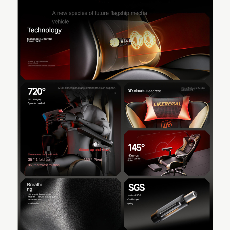 New Gaming Chair with 9D Adjus - огляд і ціна Esports Gaming Chair