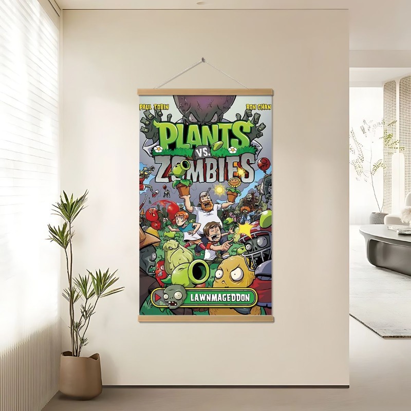 Plants Vs. Zombies Game Wall A - огляд і ціна Esports Gaming Poster