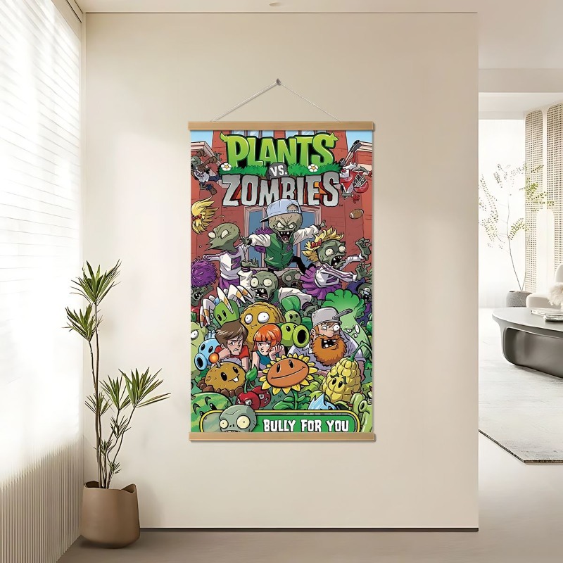 Plants Vs. Zombies Game Wall A - огляд і ціна Esports Gaming Poster