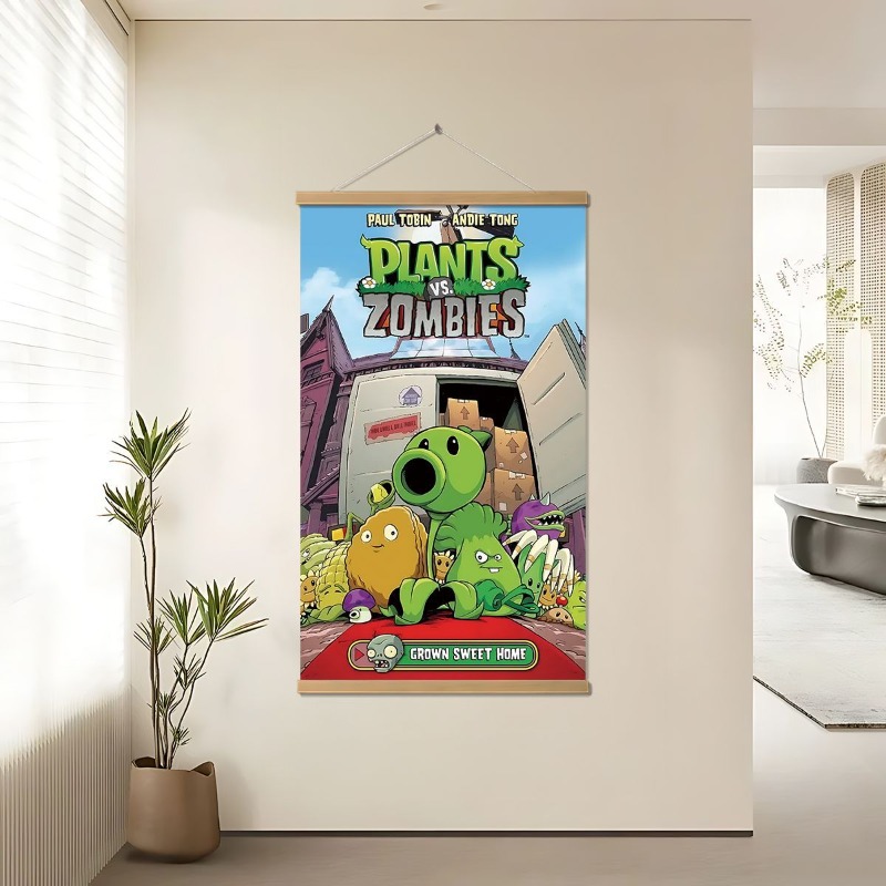 Plants Vs. Zombies Game Wall A - огляд і ціна Esports Gaming Poster