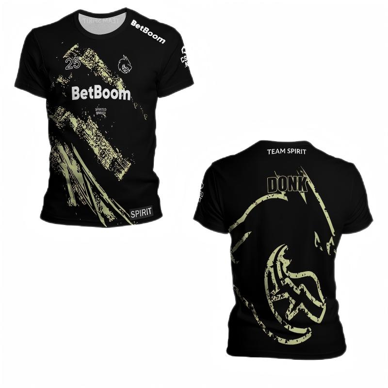 2025 New Team Spirit Jersey T- - огляд і ціна Esports Gaming Jersey