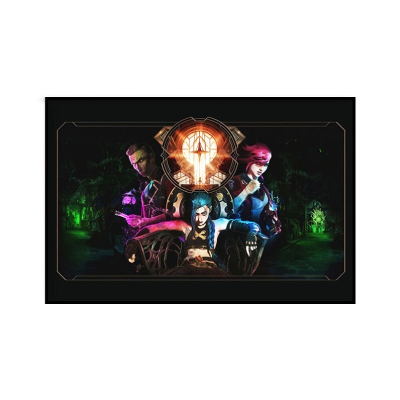 Arcane Jinx Close-Up Poster Un - огляд і ціна Esports Gaming Poster